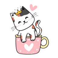 Kitty Kingdom Cat Cafe logo