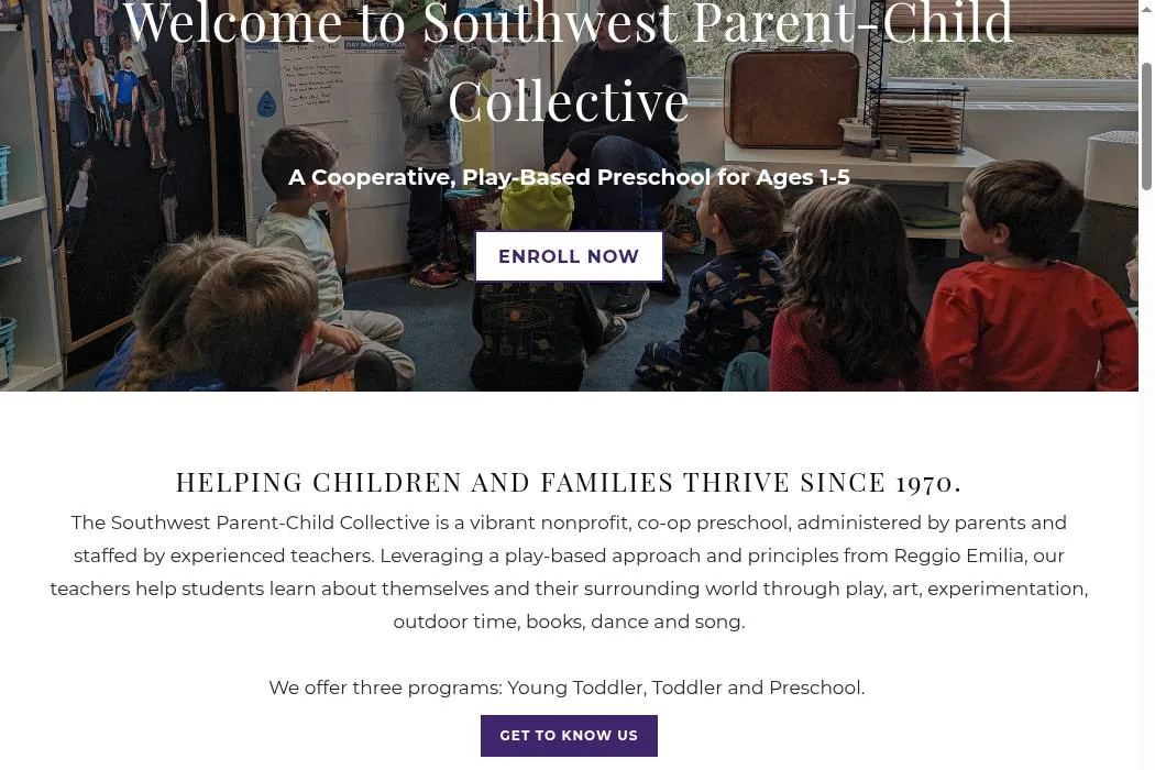 Southwest Parent-Child Collective cover