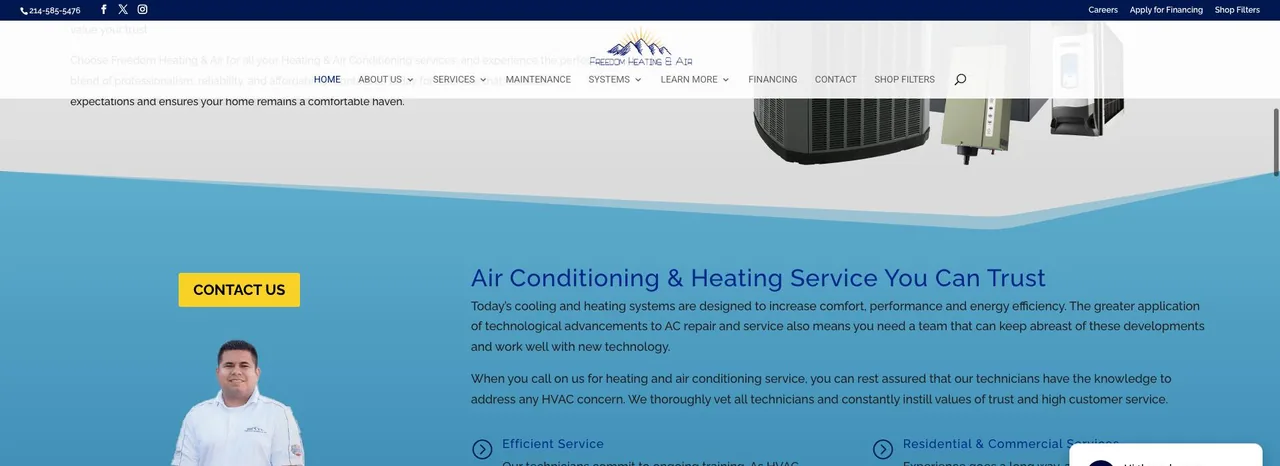 Freedom Heating & Air cover