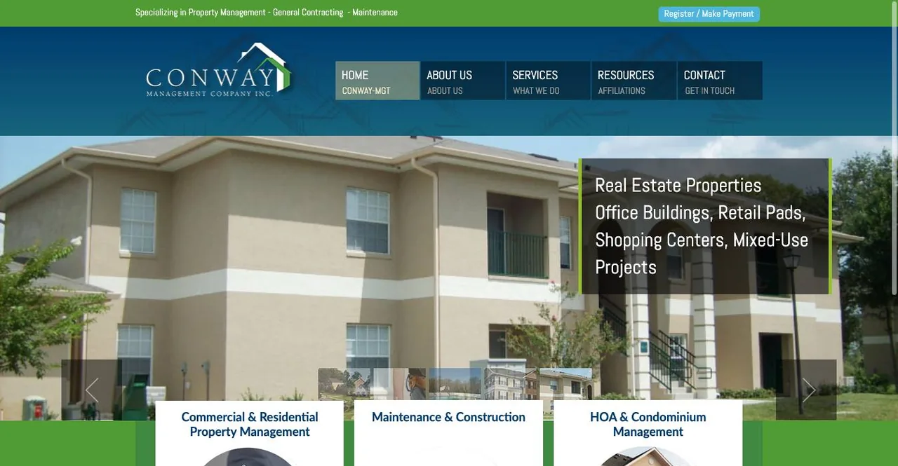 Conway Management Inc. cover
