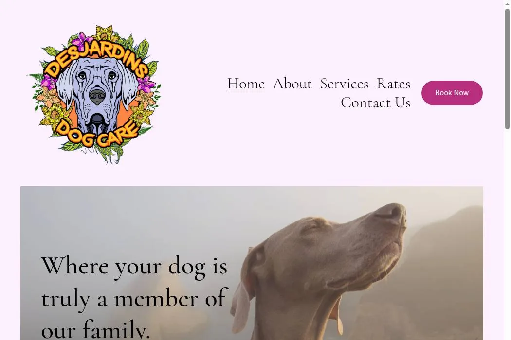 Desjardins Dog Care cover