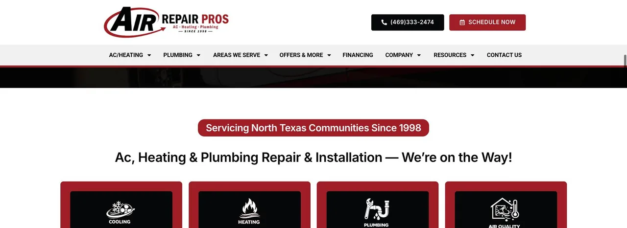 Air Repair Pros cover