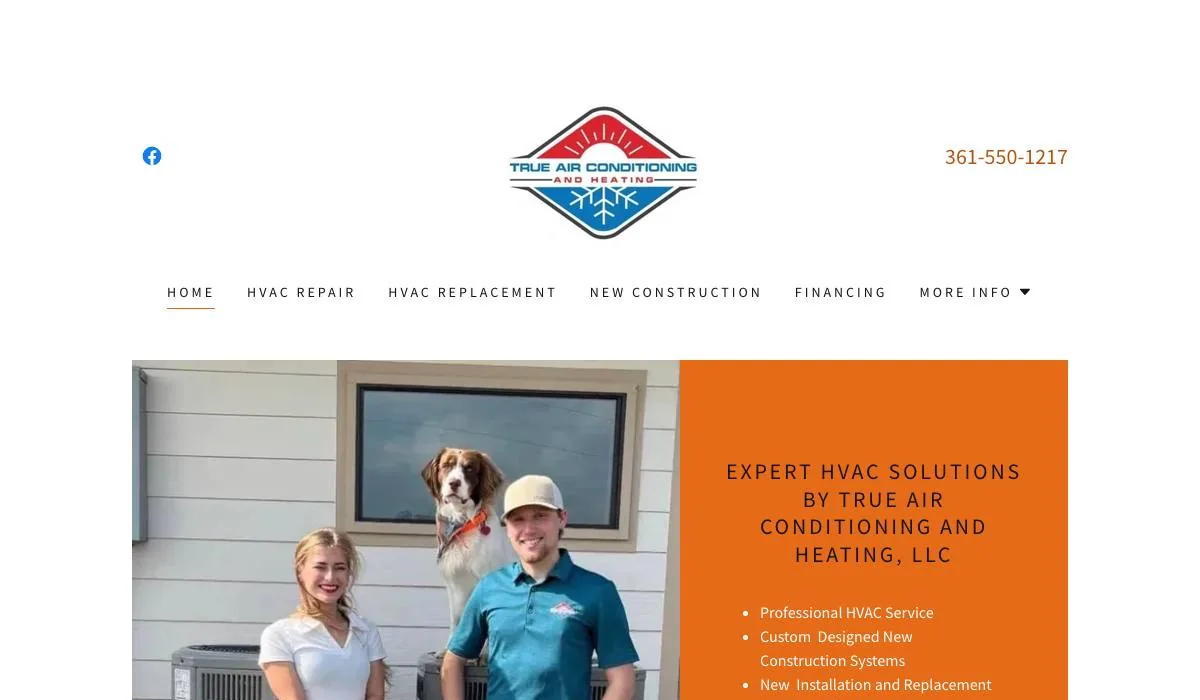 True Air Conditioning and Heating, LLC cover