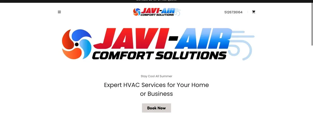 Javi-Air Comfort Solutions cover