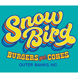 Snow Bird Burgers & Cones logo