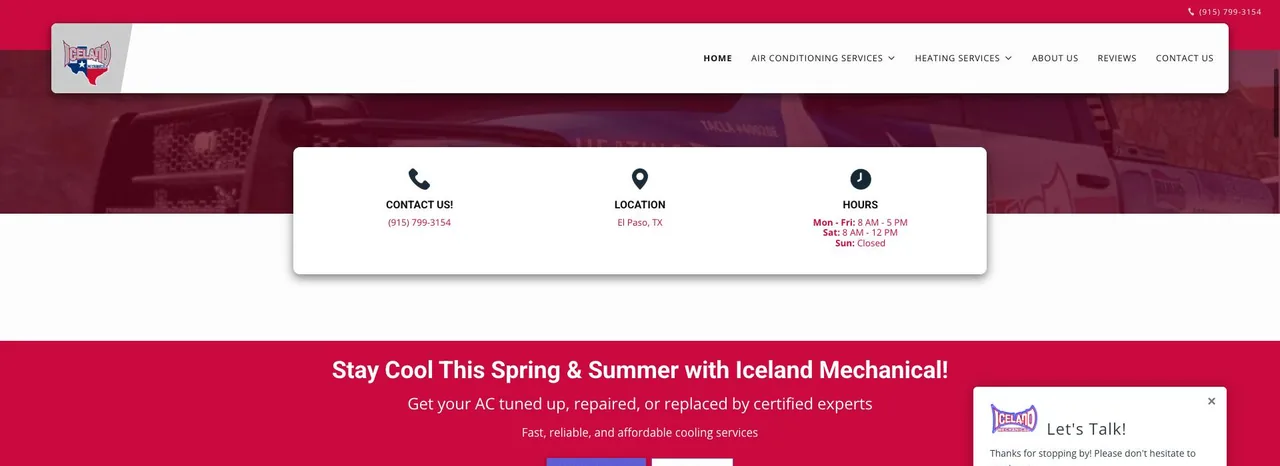 Iceland Mechanical cover