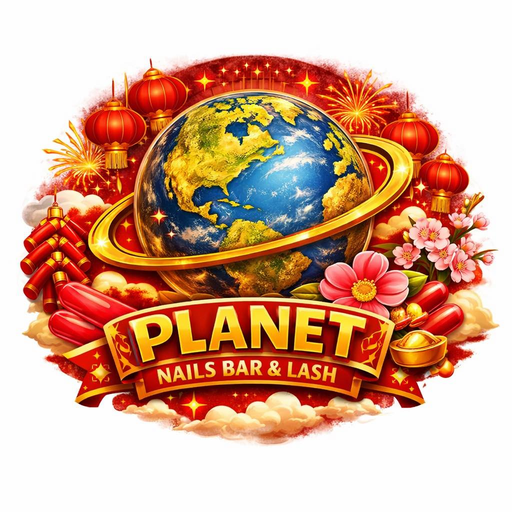 Planet Nails Bar & Lash logo