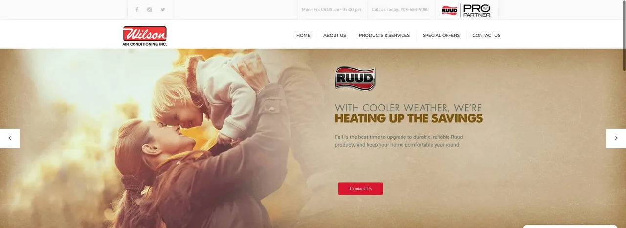 Wilson Air Conditioning Inc. cover