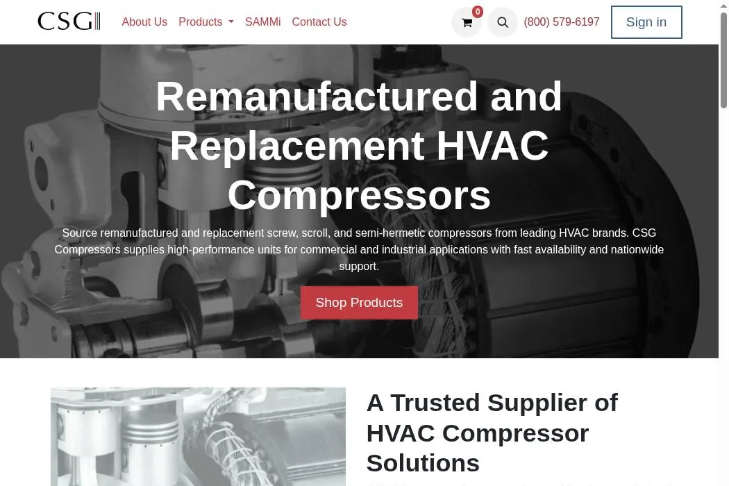 CSG Compressors cover