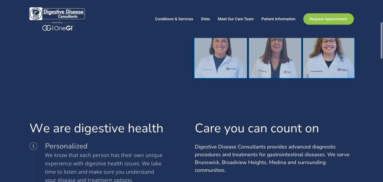 Digestive Disease Consultants cover