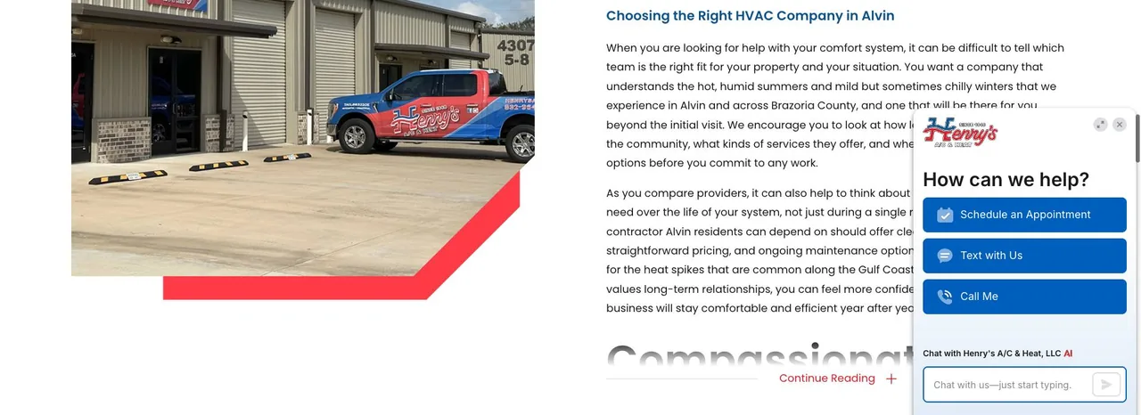 Henry's A/C & Heat, LLC cover