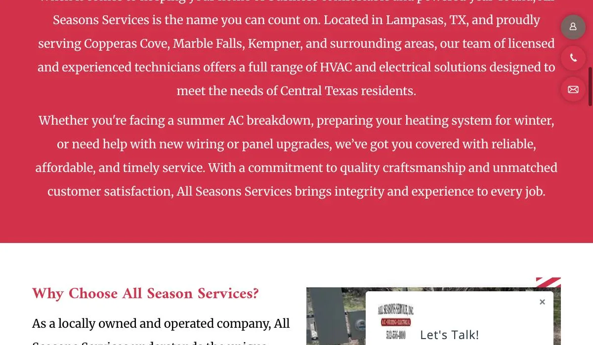 All Seasons Services cover