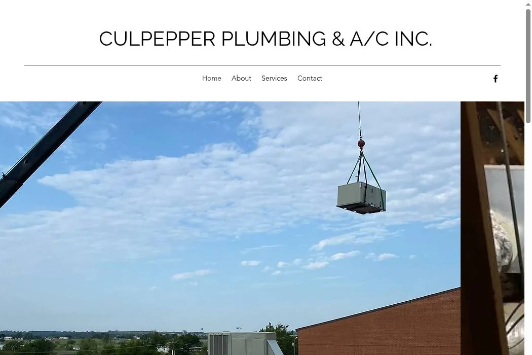 CULPEPPER PLUMBING & A/C INC. cover