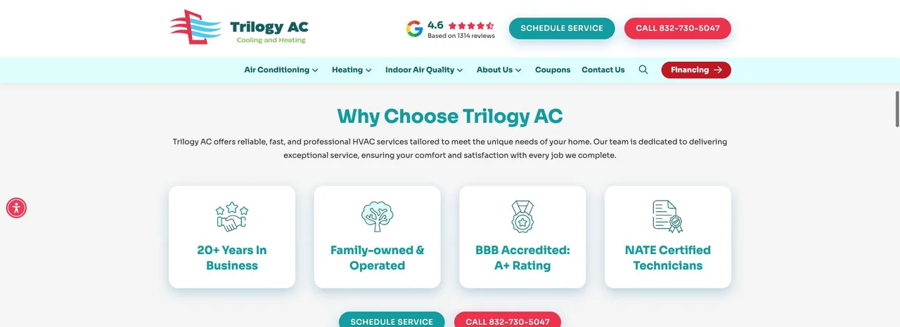 Trilogy AC cover