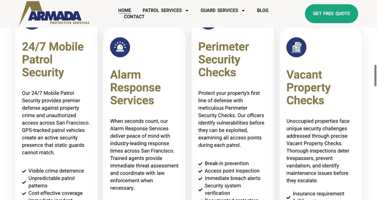 Armada Protective Services cover