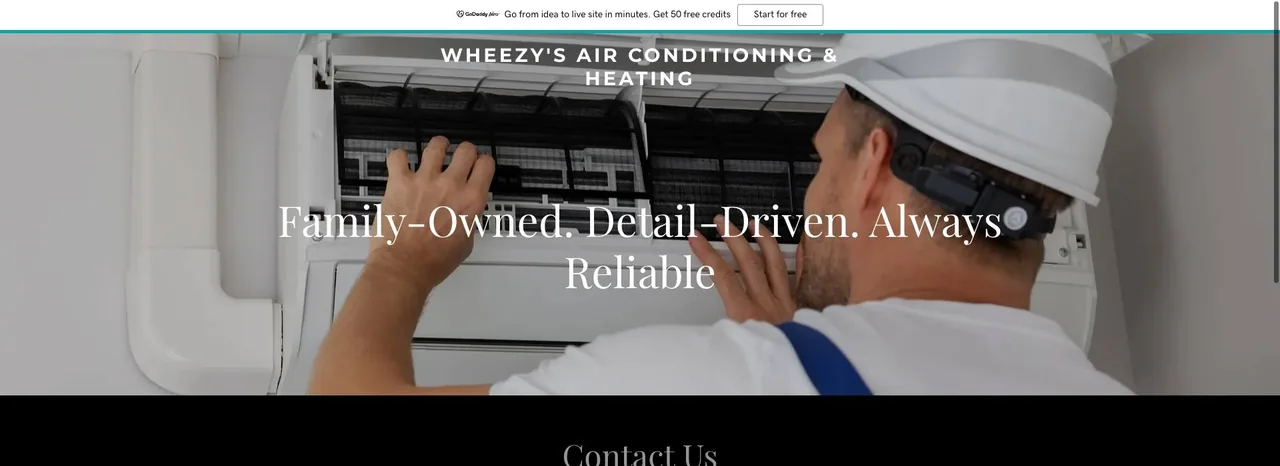 Wheezy's Air Conditioning & Heating cover
