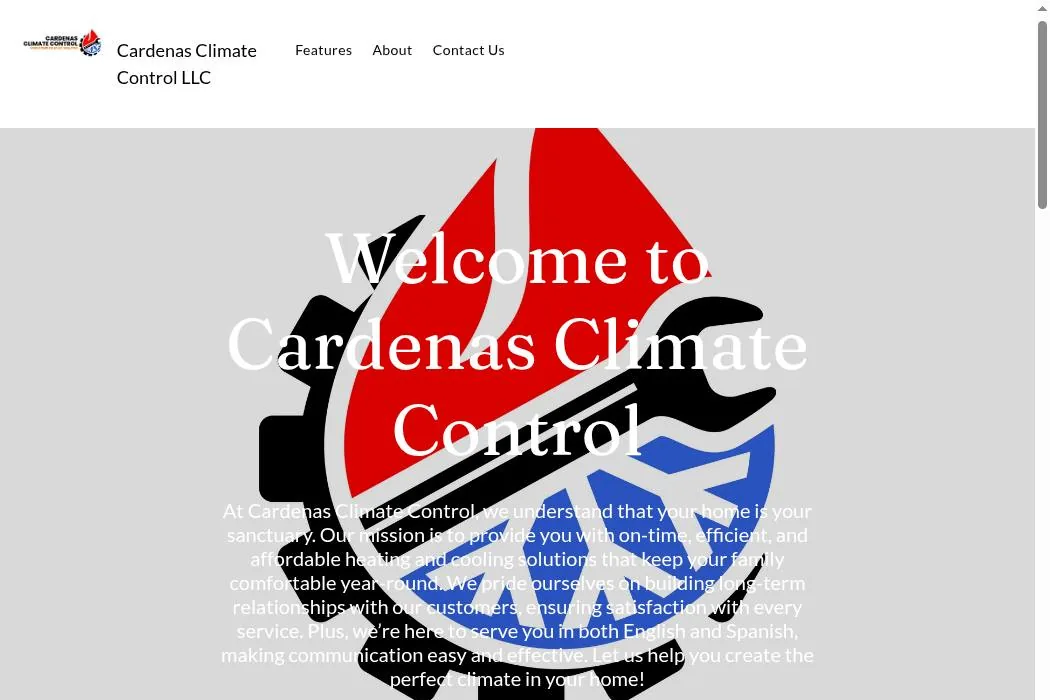 Cardenas Climate Control LLC cover