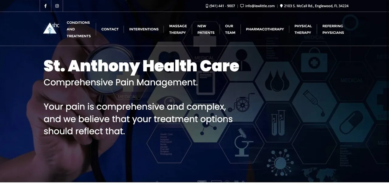 St. Anthony Health Care cover