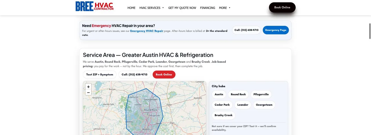 BREE HVAC Contractor cover