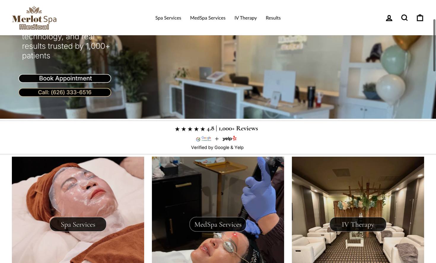 Merlot Medical Spa cover