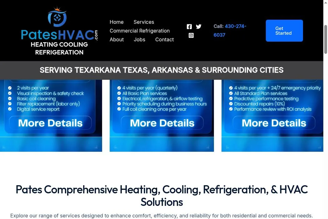 Pates HVAC cover