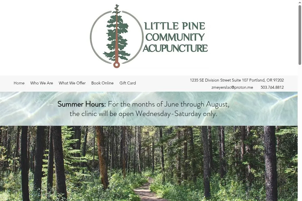 Little Pine Community Acupuncture cover