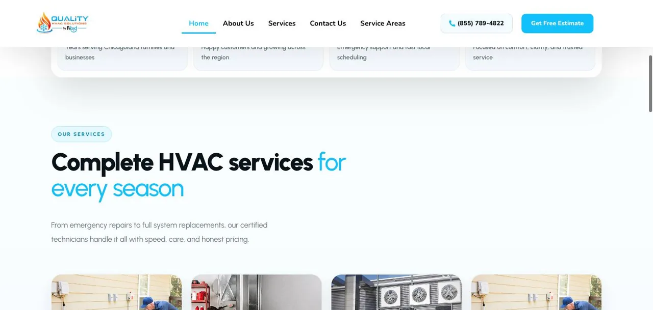 Quality HVAC Solutions cover