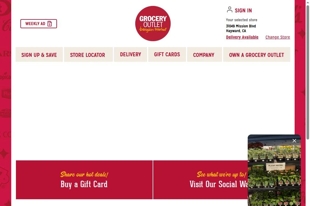 Grocery Outlet cover