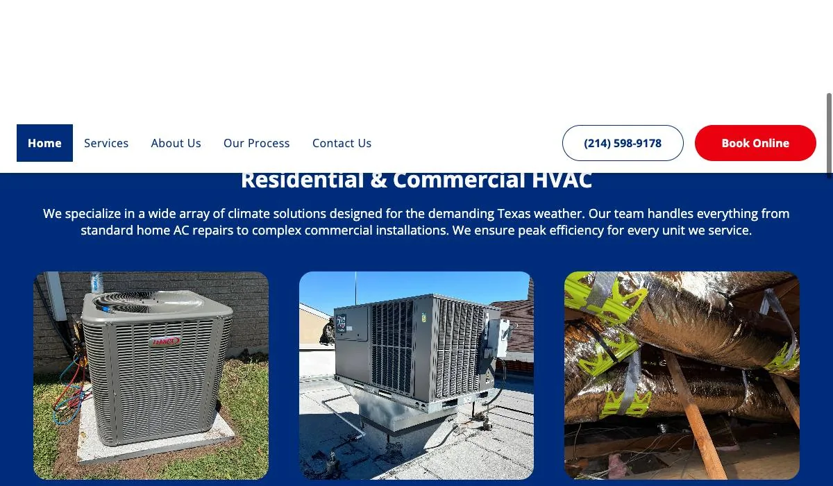 Texas Solutions Cooling & Heating cover