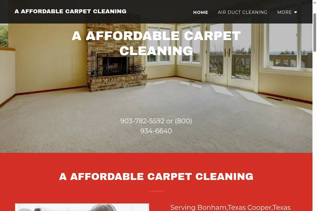 A Affordable Carpet Cleaning cover