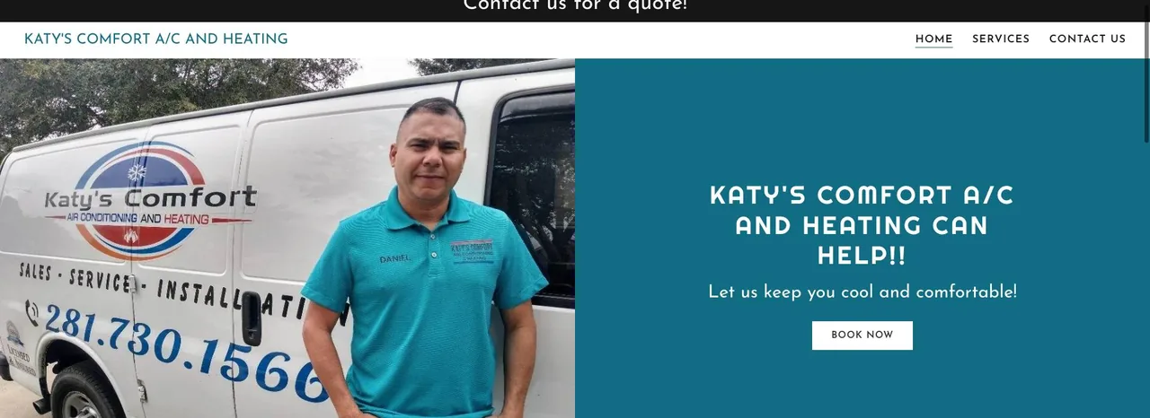 KATY'S COMFORT A/C AND HEATING cover