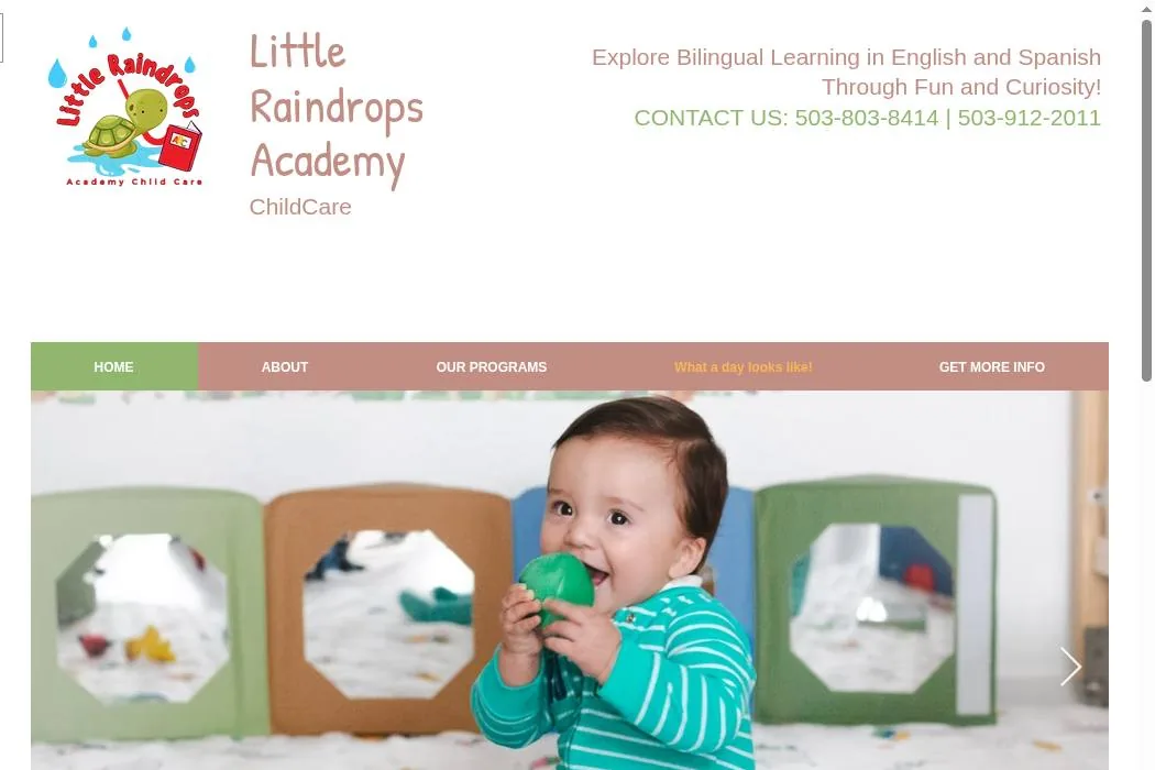 Little Raindrops Academy cover