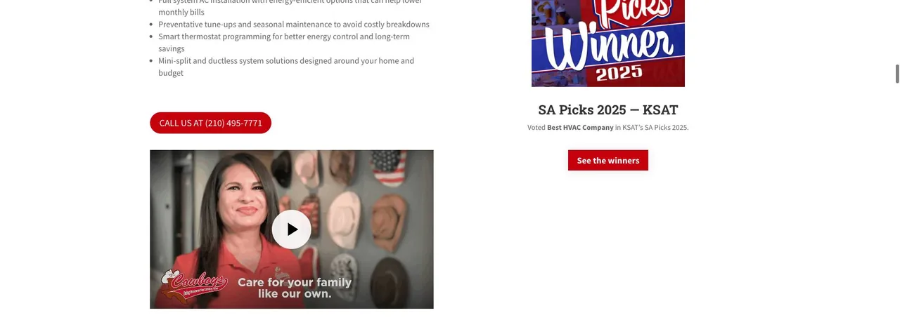Cowboys Air Conditioning & Heating cover