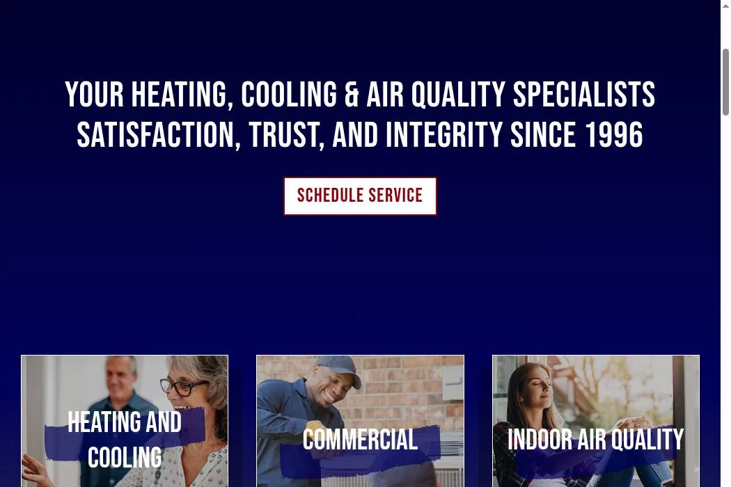Comfort Zone Heating & Cooling cover