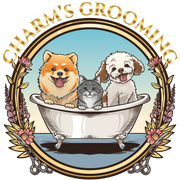 Charm's Grooming logo