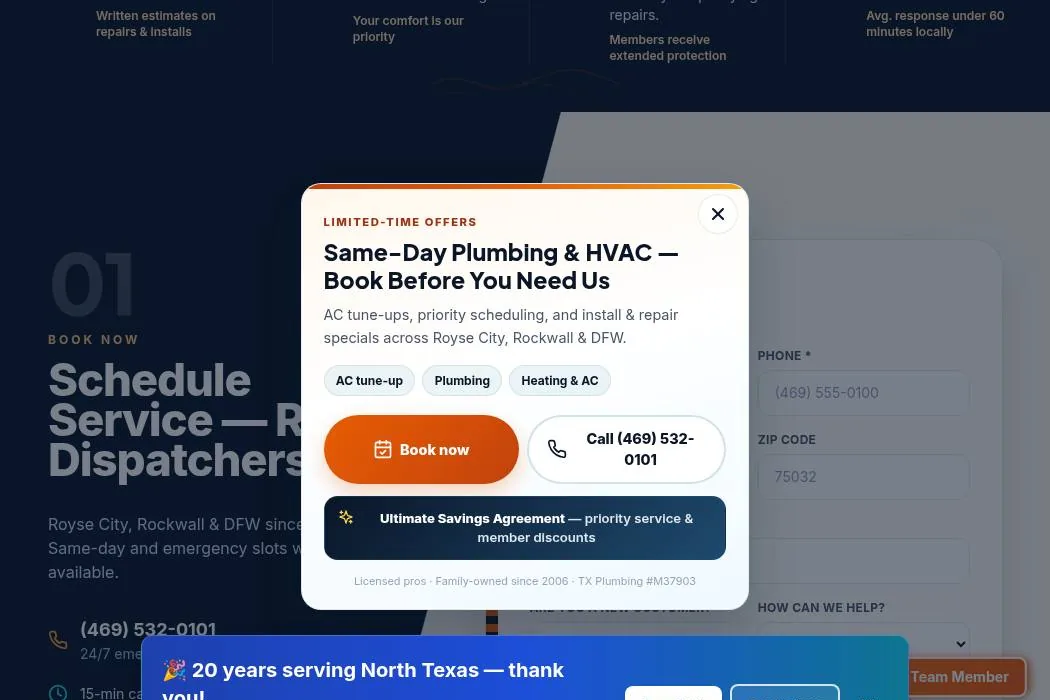 Everflow Plumbing, Heating & Air Conditioning cover