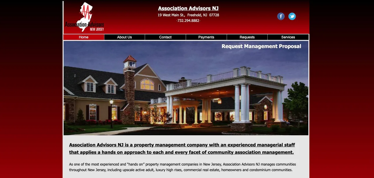 Association Advisors NJ cover