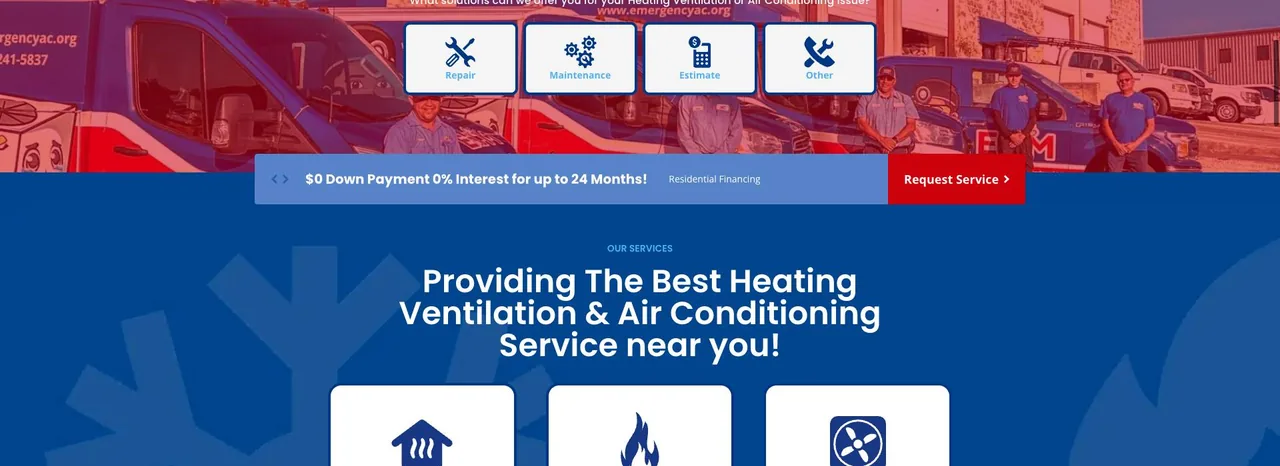 E+M Emergency Air Conditioning cover