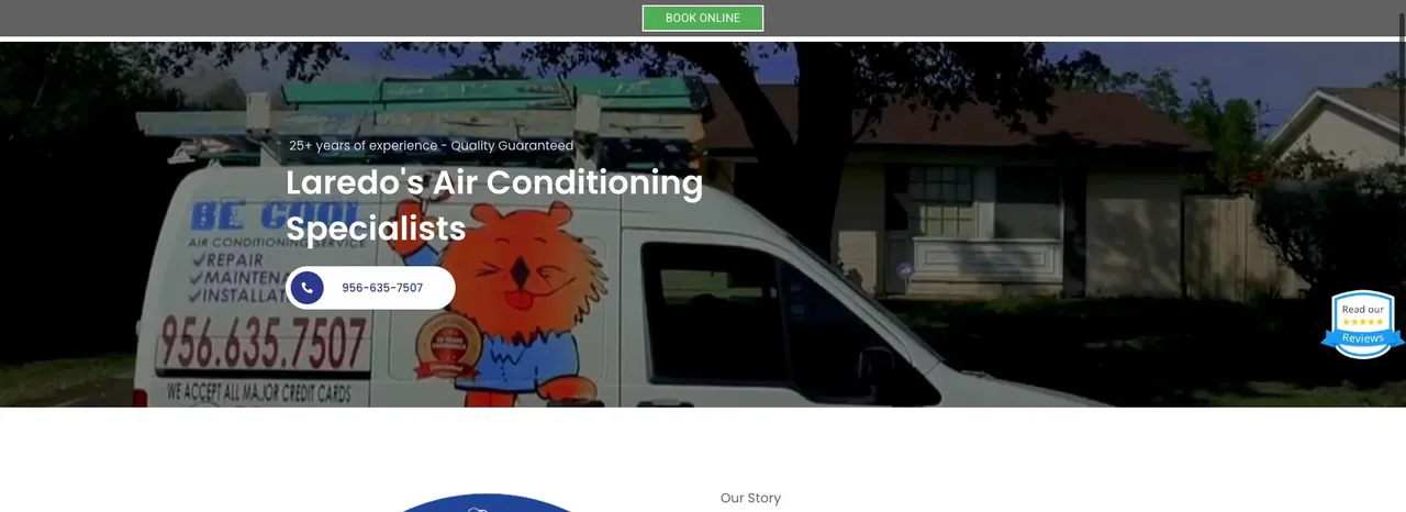 Be Cool Air Conditioning Inc. cover