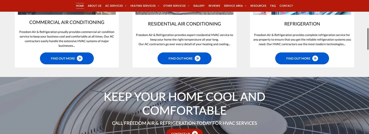 Freedom Air & Refrigeration cover