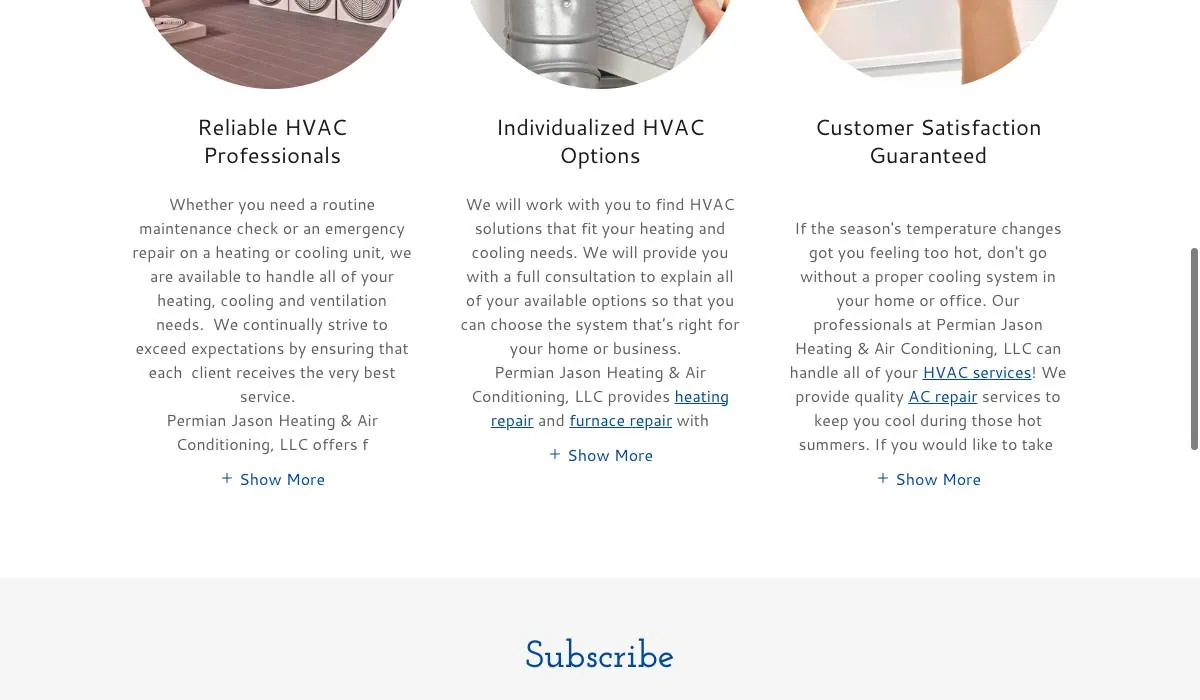 Permian Jason Heating & Air Conditioning cover