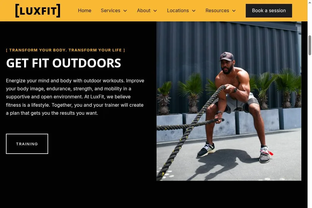 LuxFit cover