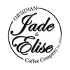 Jade and Elise Obsidian Coffee Company logo