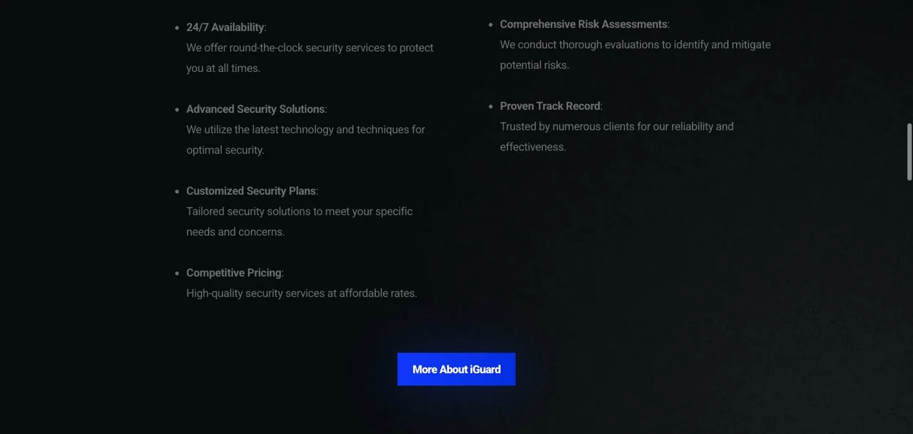 iGuard Security Services, Inc. cover