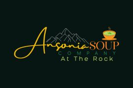 Ansonia Soup Company at the Rock logo