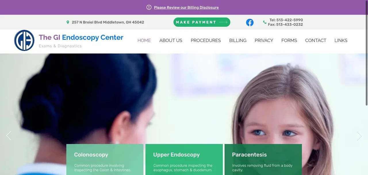 The GI Endoscopy Center cover