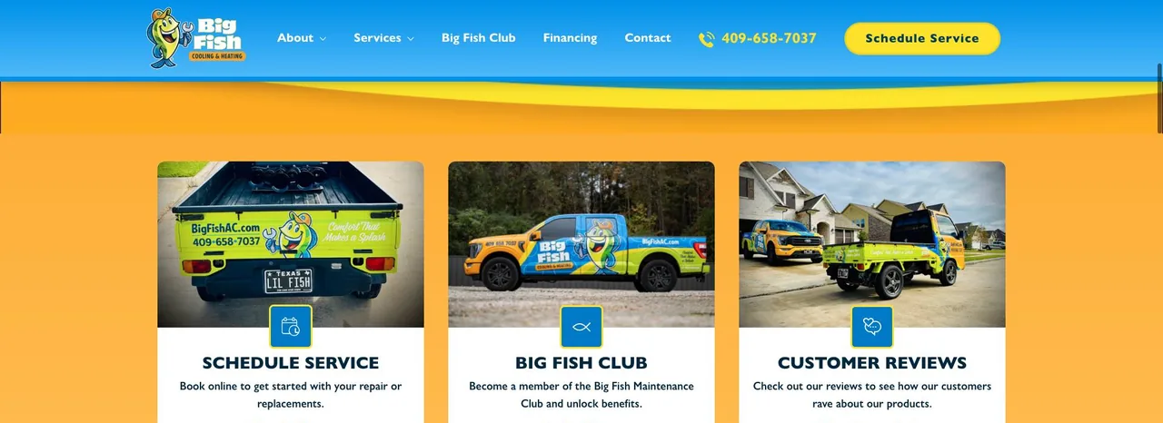Big Fish Cooling & Heating cover