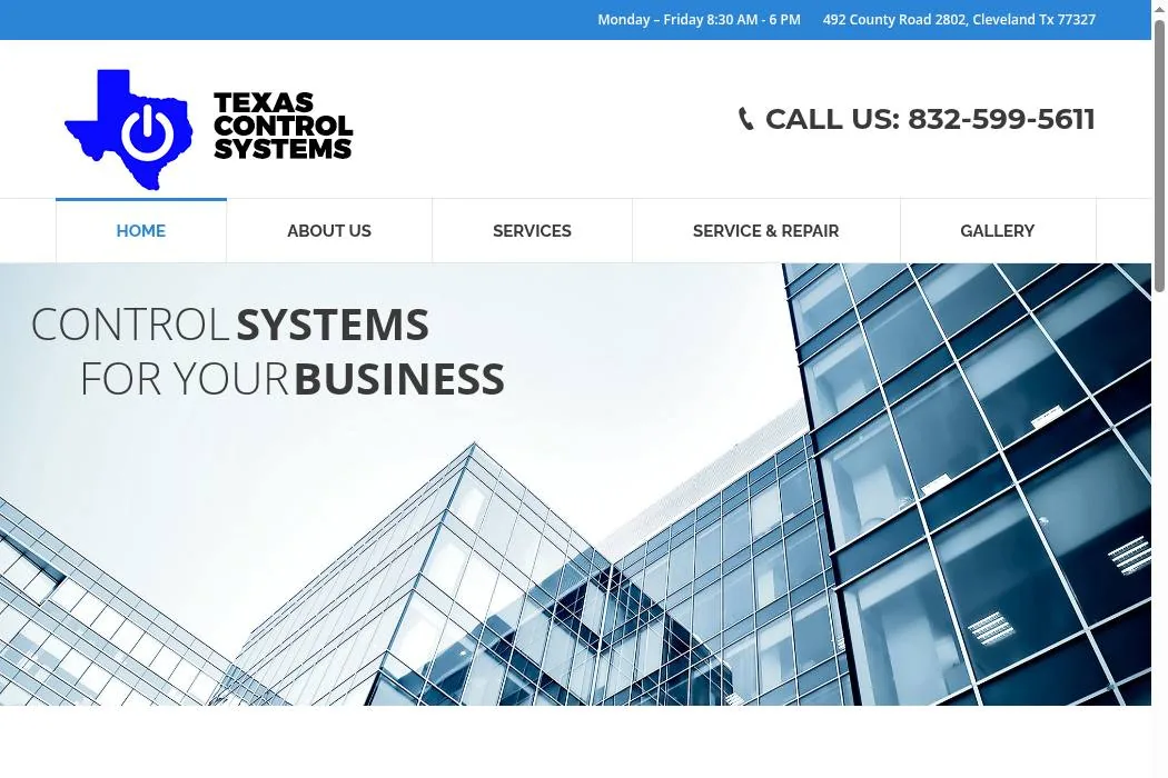 Texas Control Systems cover