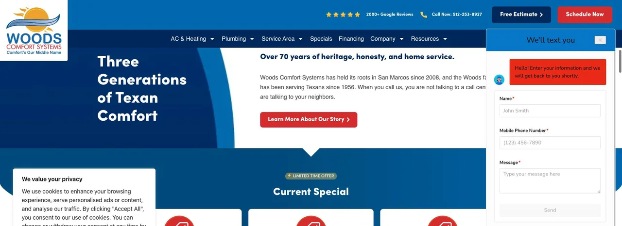 Woods Comfort Systems cover