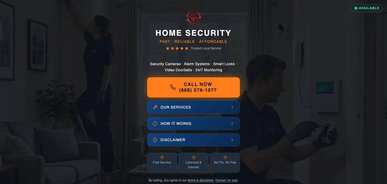 HOME SECURITY cover